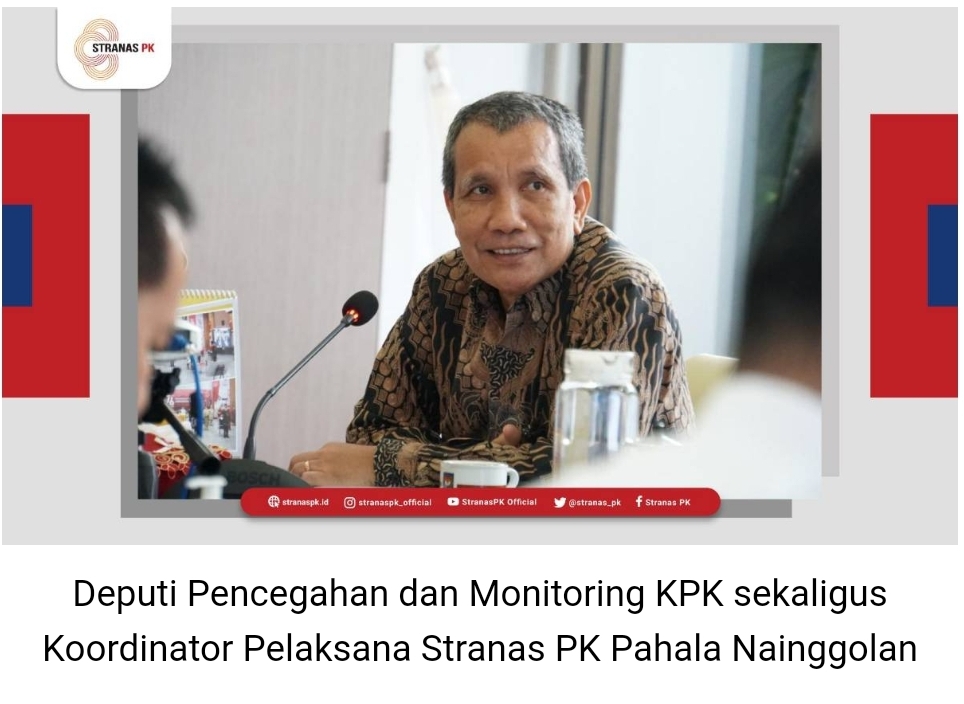 Stranas PK Punya 15 Aksi Pencegahan Korupsi