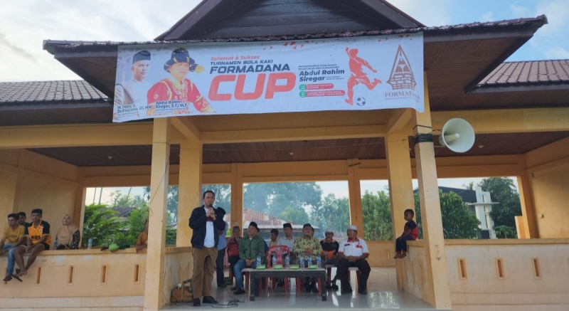 Abdul Rahim Siregar Resmi Buka Turnamen Bola Kaki Formadana Cup-1