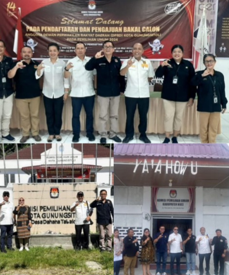 KI Sumut Kunjungi PPID KPU Nias Dan Gunung Sitoli