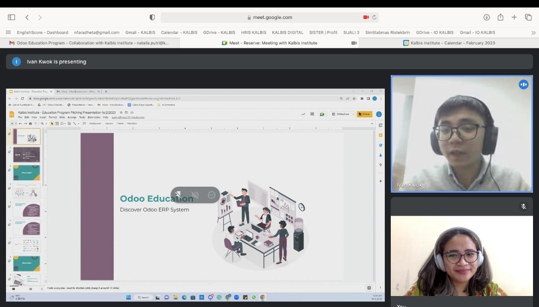 Kolaborasi dengan Odoo, Kalbis Institute Kembangkan Bisnis ERP Berbasis Digital