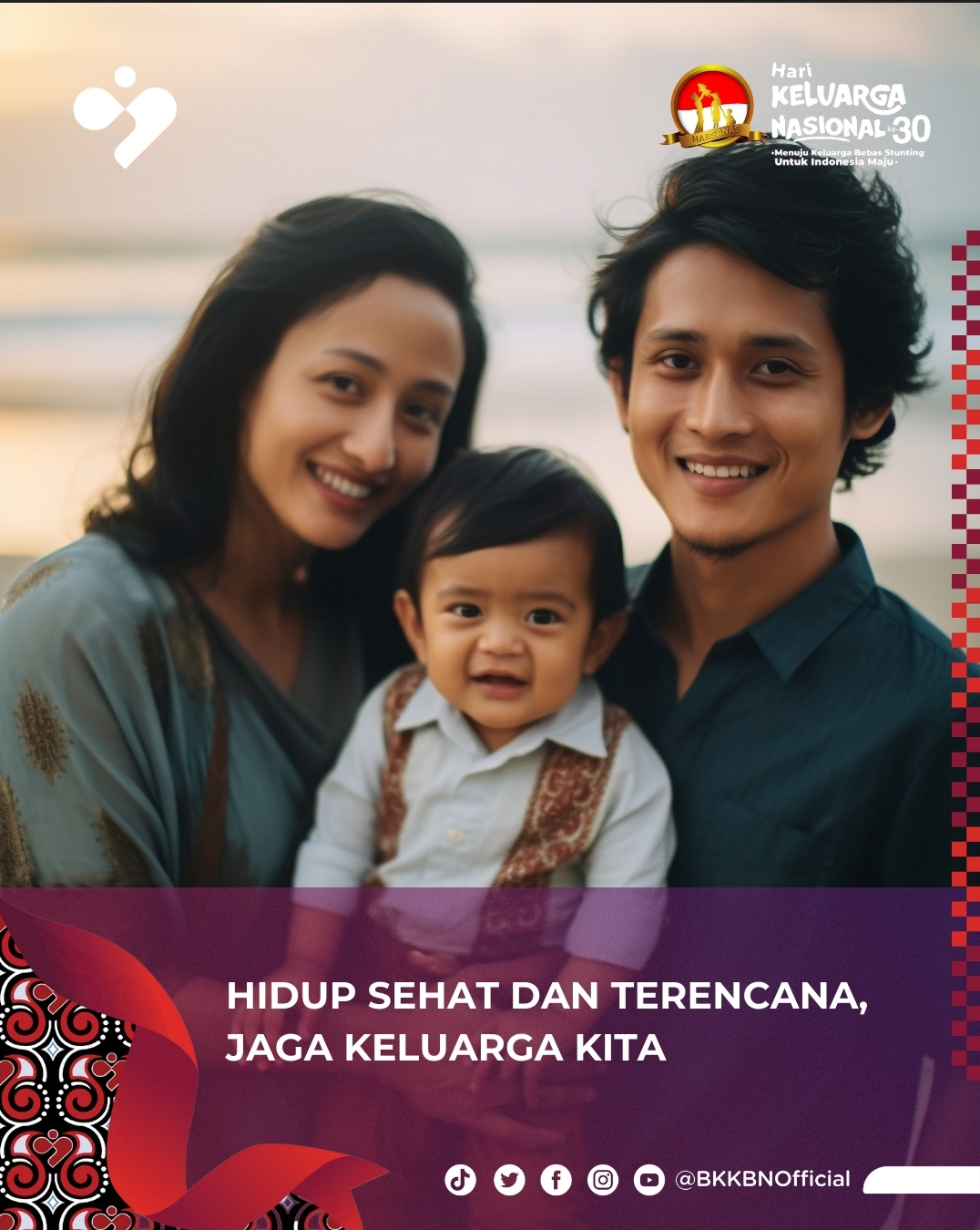 Hari Keluarga Nasional 2023 Jadi Momentum Penurunan Stunting Berbasis Keluarga
