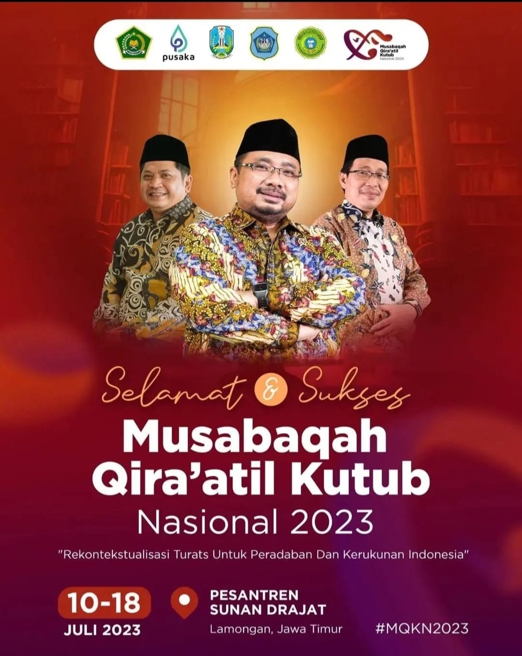 10-18 Juli Kemenag Gelar MQKN di Pesantren Sunan Drajat Lamongan