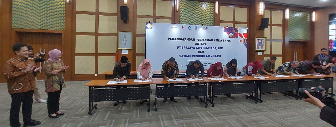 Tingkatkan Kompetensi Siswa, 49 Satuan Pendidikan Vokasi Jalin Kemitraan dengan Erajaya Group