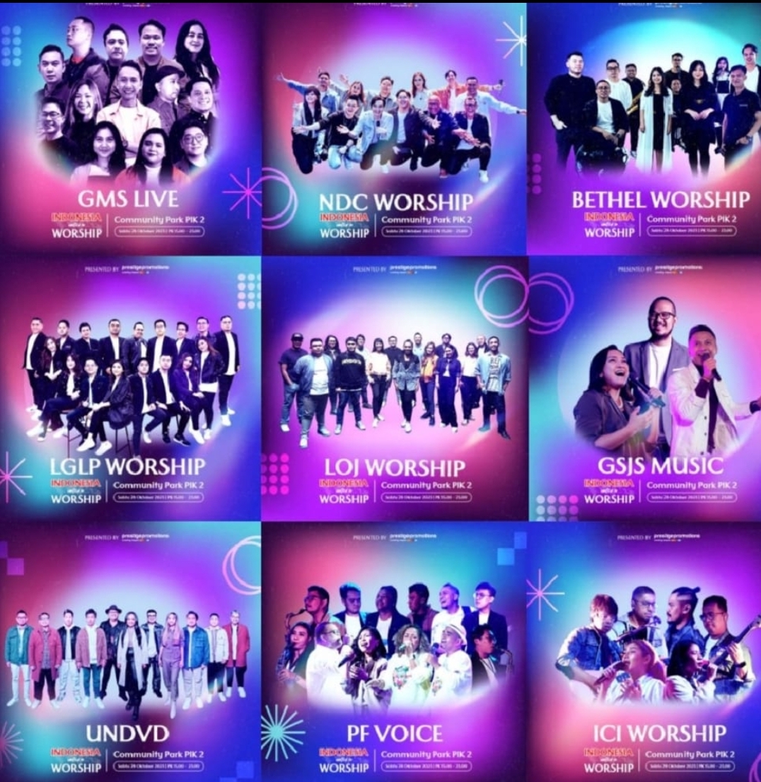 Prestige Promotions Gelar Konser Musik Kristiani Terbesar di Indonesia
