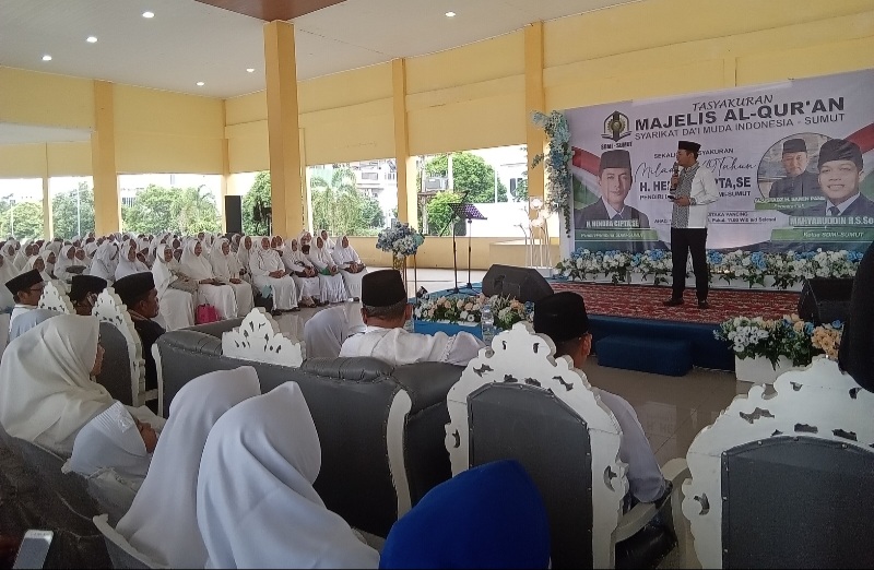 Hendra Cipta Launching Gerakan Baca Al-Qur’an 12 Lembar Sehari