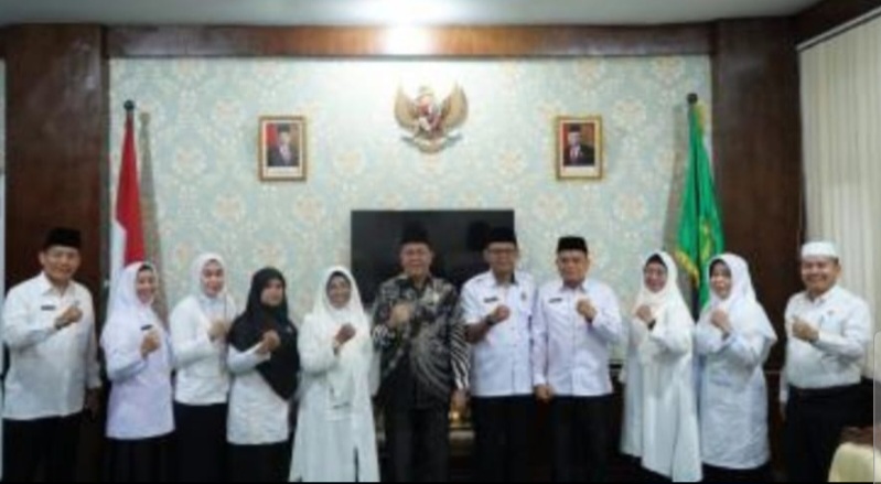 Kakanwil Kemenag Sumut Terima Audiensi Pokjawas PAI