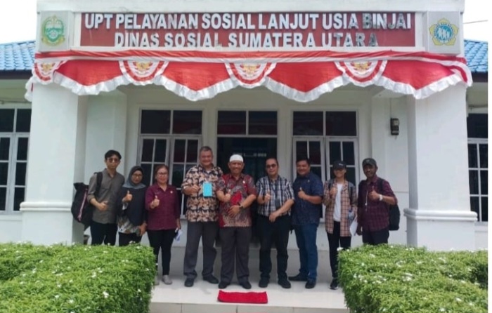 LPPM USU Desain Ruang Interaksi Sosial Lansia Di UPT Lansia Binjai Dinsos Provsu