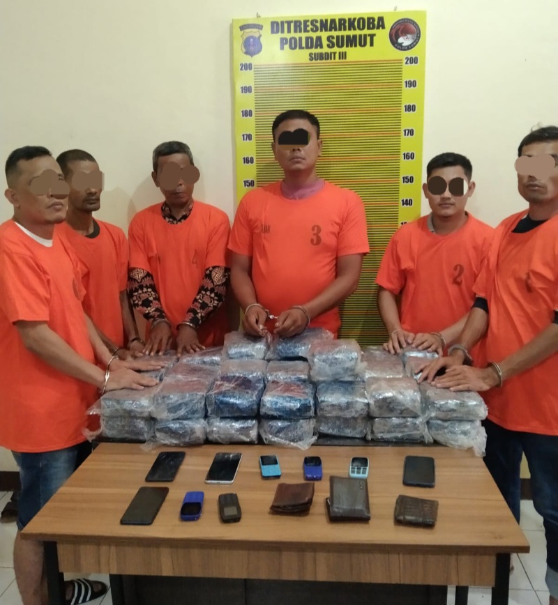Dua Kurir 45 Kg Sabu Diketahui Keluarga Terpidana Narkoba Seumur Hidup