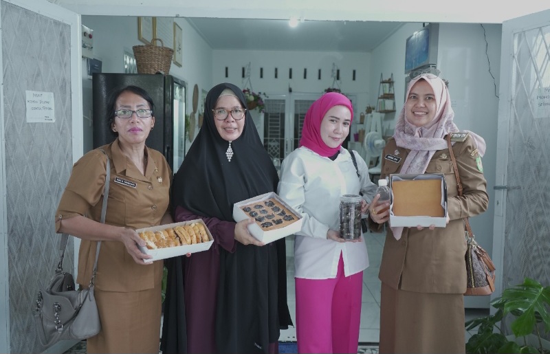 Olly Cookies UMKM Binaan Kecamatan Medan Amplas yang Produknya Dikirim Sampai ke Pulau Jawa