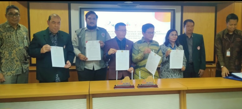 Sejumlah OP Kesehatan MoU Dengan Bank Sumut