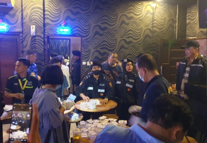 Poldasu Razia Tempat Hiburan Malam