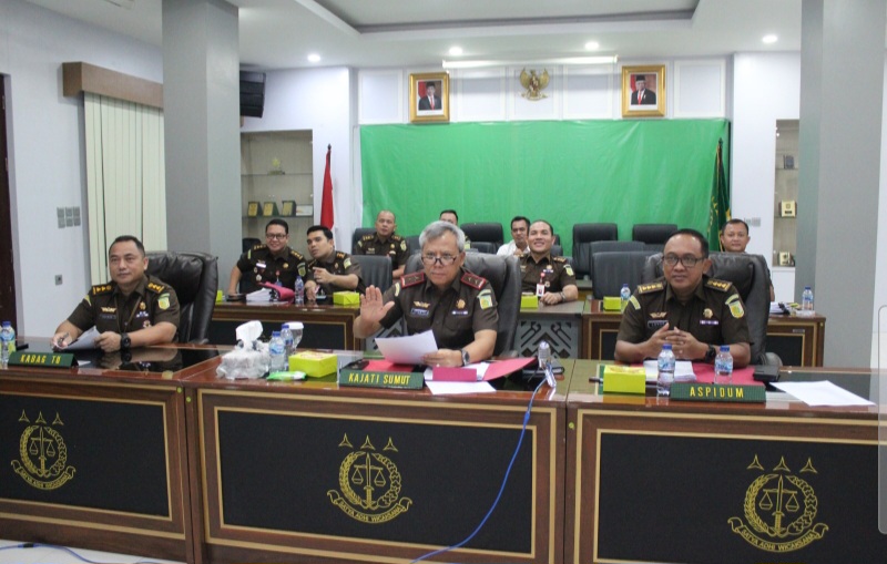 Kejati Sumut Kembali Hentikan Penuntutan 13 Perkara Dengan Pendekatan Humanis