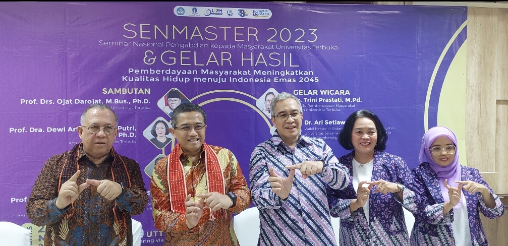 Hasil Riset UT Wujudkan Generasi Emas 2045