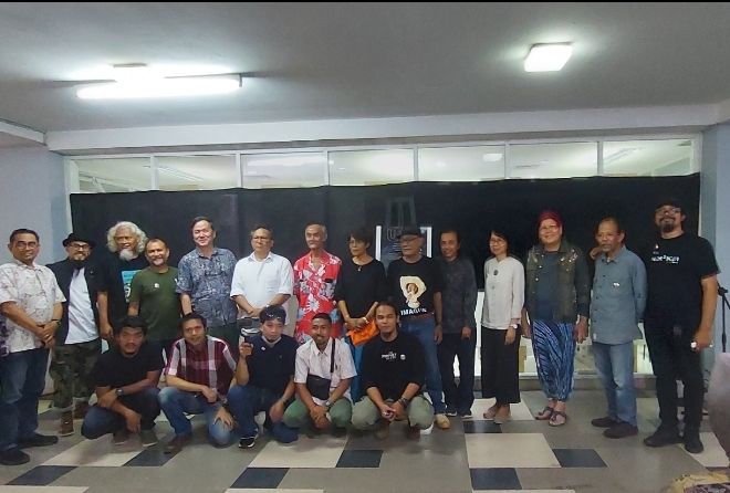 Pameran 'Unframing', Karya Tanpa Batas Dosen Seni Rupa IKJ