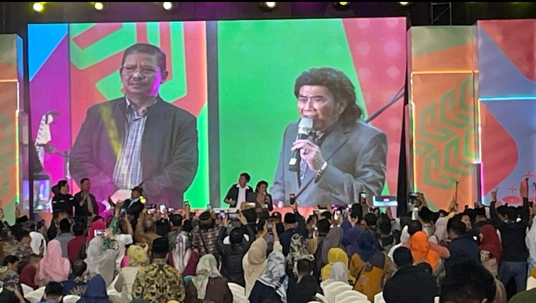 Hadir di Panggung Dev-X Kemenag, Ini Pesan Raja Dangdut Rhoma Irama Soal Moderasi Beragama