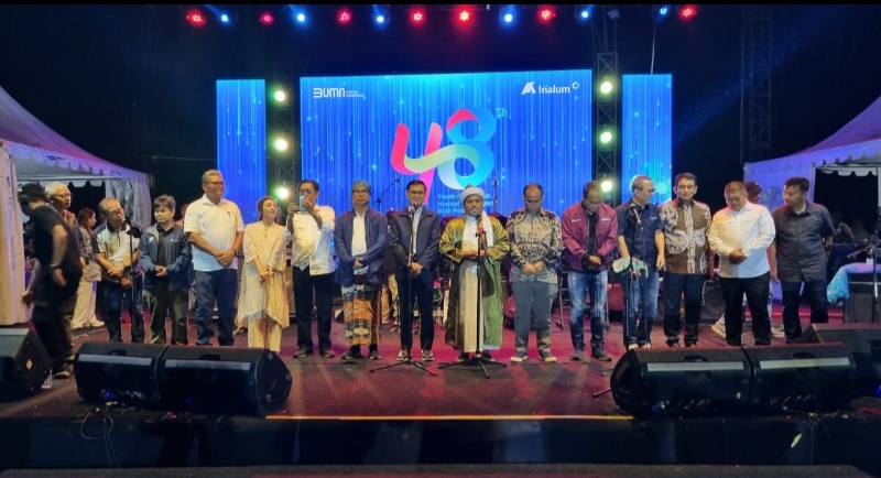 Tuan Guru Batak Pimpin Doa Kebangsaan HUT ke 48 PT Inalum