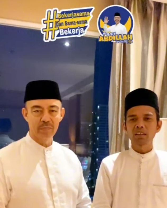 Ini Video Dukungan Ustadz Abdul Somad Untuk Abdillah Caleg DPR RI