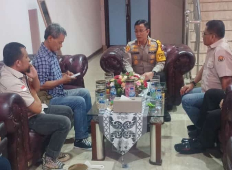 Audiensi Wartawan Merah Putih, Kapolrestabes Paparkan 5 Program Prioritas