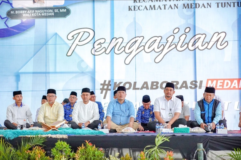 Kegiatan Pemko Medan Kini Dominan Warna Biru