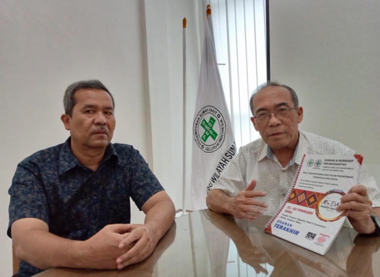 Dorong Transformasi RS, Persi Sumut Akan Gelar Workshop