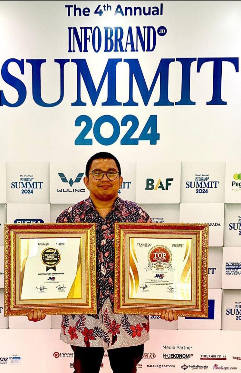 JNE Raih Dua Penghargaan