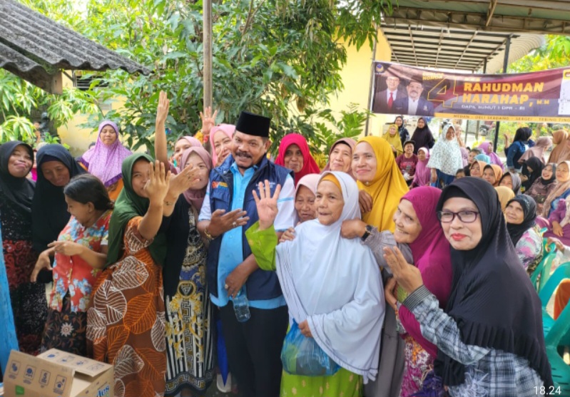 Rahudman Harahap Ingin Perbaiki Kembali Medan Utara, Warga Yakin Pilih Anies