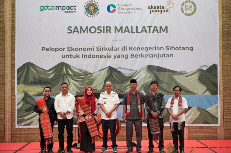 Kelola Sampah Dan Pangan Lokal, GIF Dan Changemakers CCE Luncurkan Proyek Samosir Mallatam