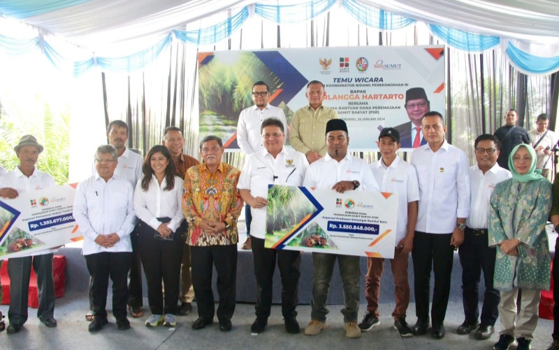 Ijeck Dampingi Airlangga Kunjungan Ke DS, Realisasi Dana PSR Masih Rp1,5 Triliun