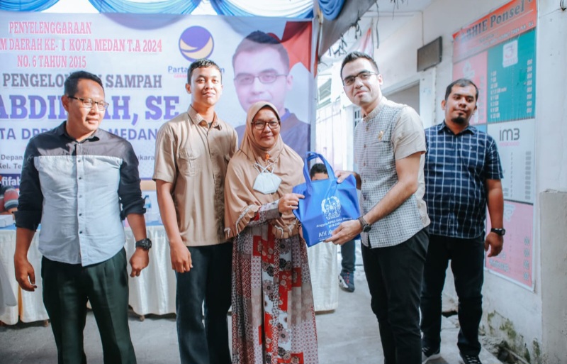 Afif Abdillah Minta Pemko Medan Tertibkan Pembuangan Sampah Sembarangan