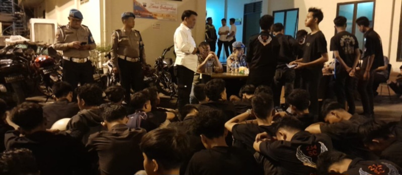 Ganggu Kamtibmas, Polisi Amankan 110 Anggota Geng Motor