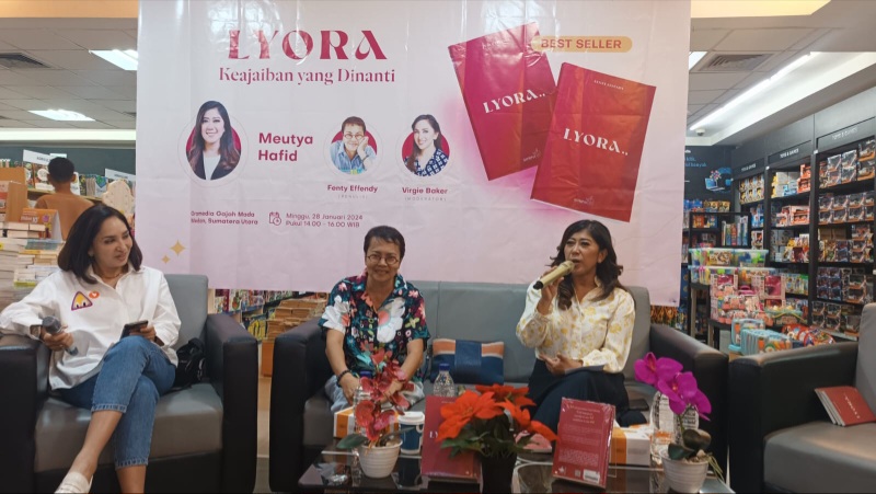 Meutya Hafid Luncurkan Buku Berjudul LYORA
