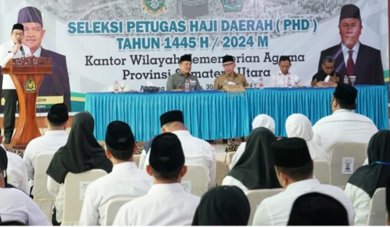 100 Peserta Ikuti Seleksi Petugas Haji Daerah Sumut