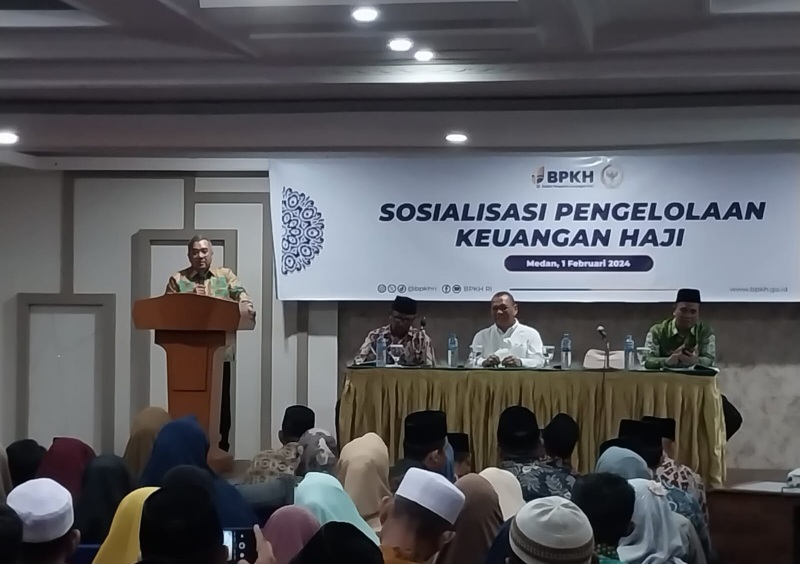 BPKH Bersama HM Husni Sosialisasi Pengelolaan Keuangan Haji Di Sumut