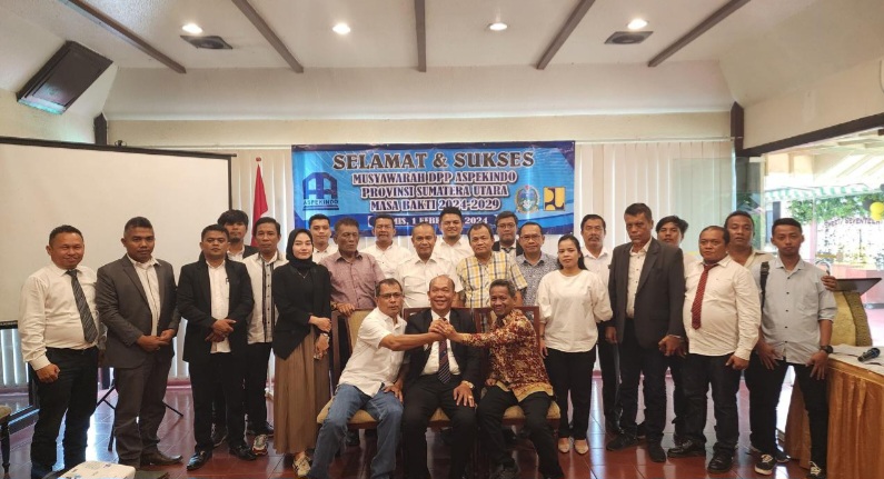 Hendron Sinaga Terpilih Ketua Umum DPP Aspekindo