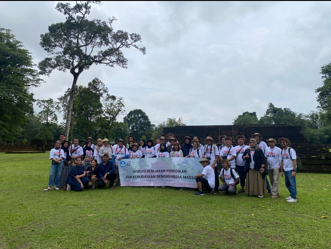 Press Tour Kemendikbudristek Memotret Revitalisasi KCBN Candi Muarajambi