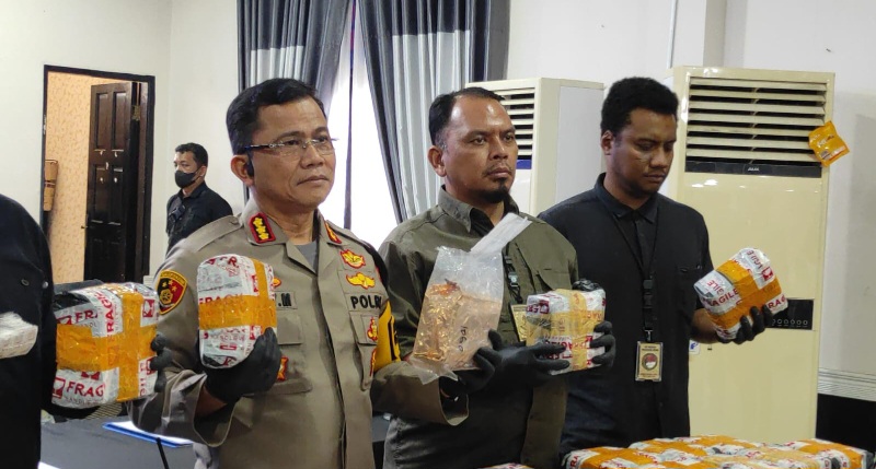 Polisi Sita 53 Kilogram Sabu Dan 10.000 Butir Ekstasi