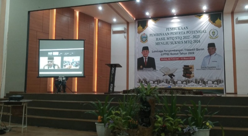 LPTQ Sumut Gelar Pembinaan Qari/Qariah Menuju Sukses MTQN 2024