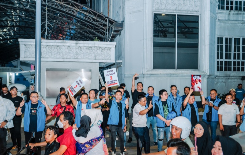 Seniman Kota Medan Kumpul Meriahkan Pensi Kesawan TKD Prabowo - Gibran