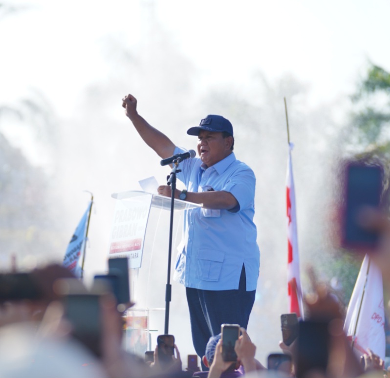 Prabowo Singgung Orang Yang Bilang Jokowi Tak Bisa Kerja: Otaknya Perlu Diperiksa