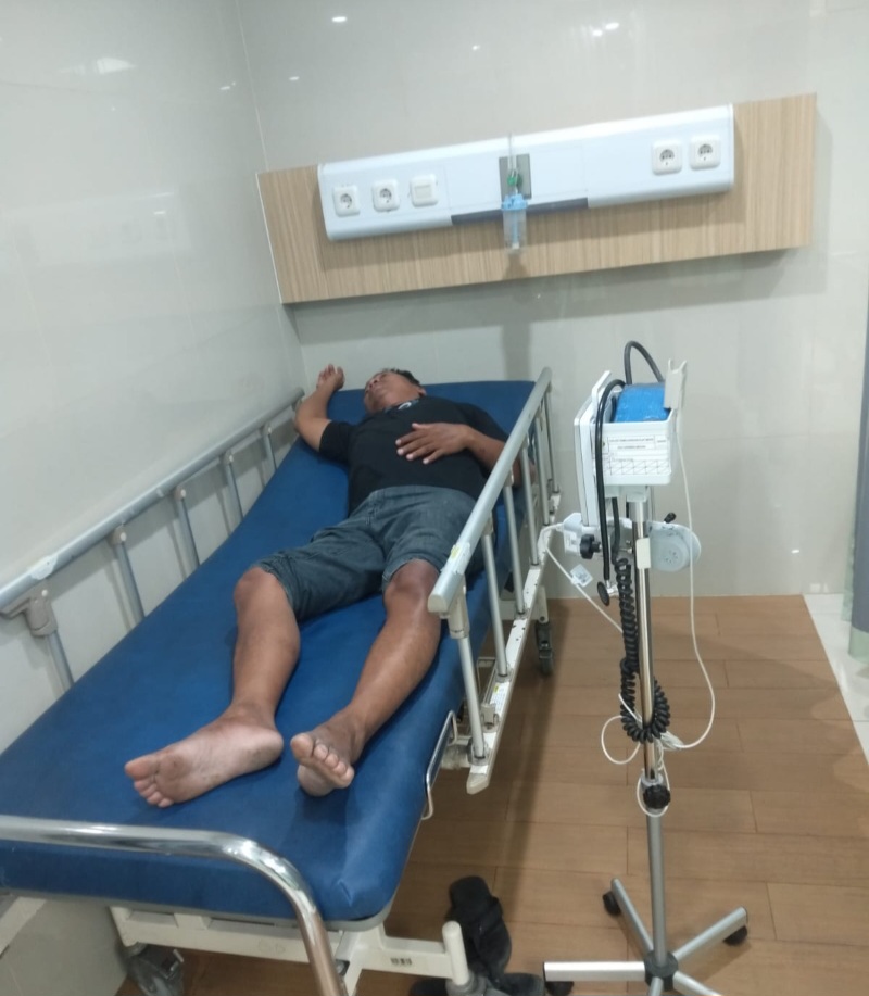 Wartawan Diserang Tiga Pria Bersenjata
