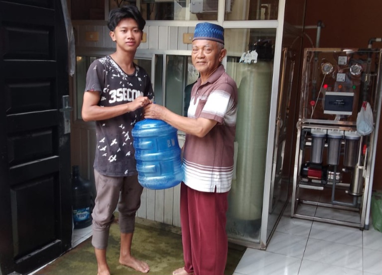 Depot Air Minum Masjid Ikhwaniah Resmi Beroperasi