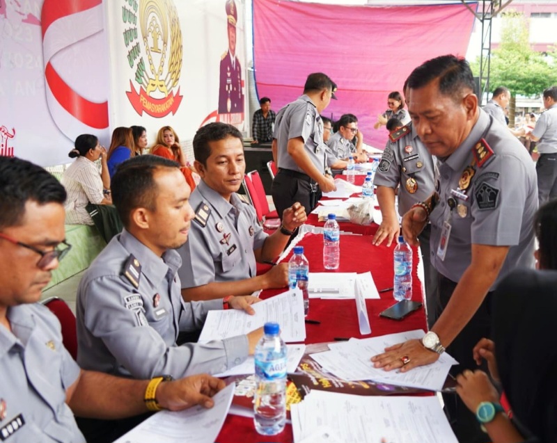 Kakanwil Kemenkumham Sumut Kunjungi Lapas Medan, Pantau Kesiapan Pemilu