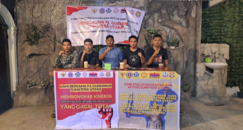 Diduga Coreng Birokrasi Di Sumut, Koalisi Mahasiswa Dan Aktivis Desak Pj Gubsu Evaluasi Sekda Dan Kepala BKD