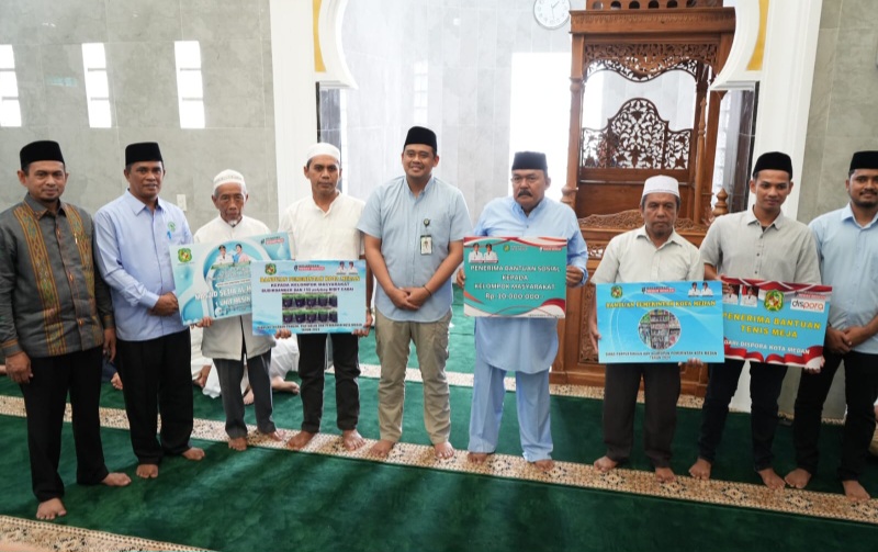 Resmikan Renovasi Masjid Setia Al- Mukarram, Wali Kota Medan : Mudah-Mudahan Membawa Kemakmuran Bagi Jemaah