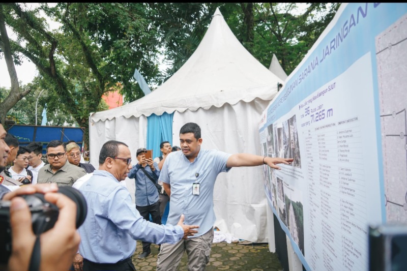 Wujudkan Merata Dan Medan Smart City, Bobby Nasution Groundbreaking Pembangunan SJUT