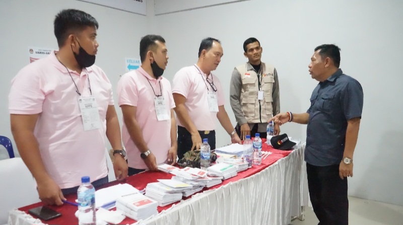 Kakanwil Kemenkumham Sumut Apresiasi Pelaksanaan Pemilu Di TPS Khusus Lapas Medan