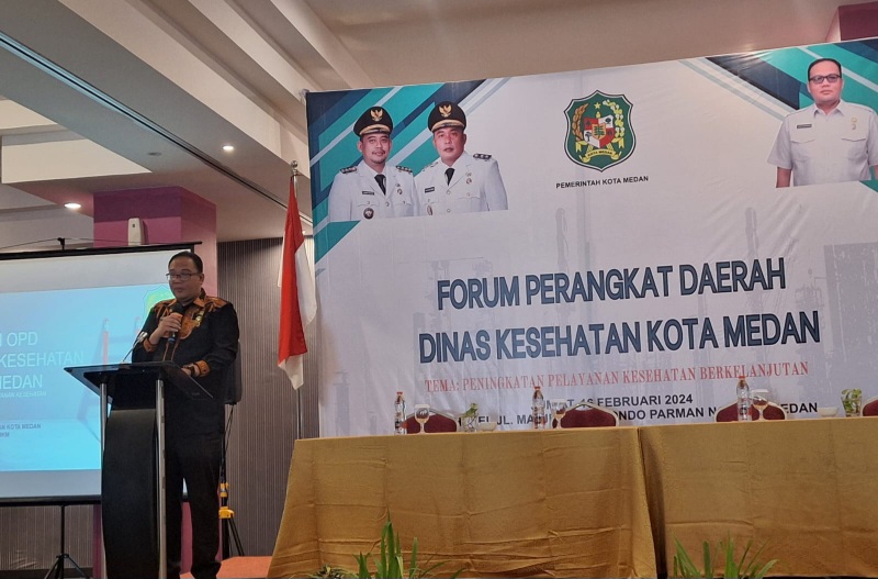 Gelar Forum Perangkat Daerah, Dinkes Medan Dorong Partisipasi Semua Pihak Dalam Pembangunan