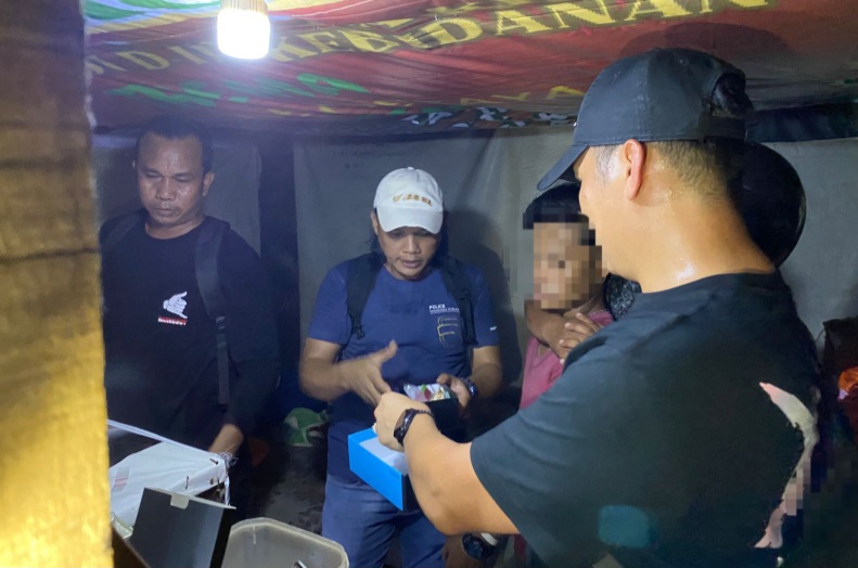 Sat Res Narkoba Polrestabes Medan Gerebek Lokasi Narkoba Bantaran Rel KA Tembung