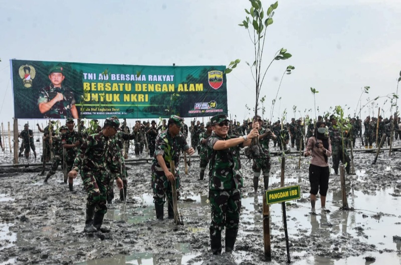 Kodam I/BB Bersama Polri Di 4 Provinsi Bersatu Dengan Alam Untuk NKRI