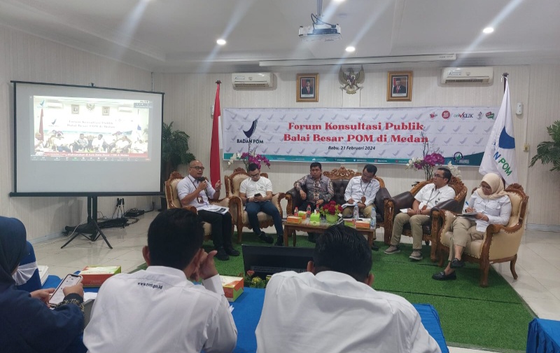 BBPOM Di Medan Laksanakan Forum Konsultasi Publik